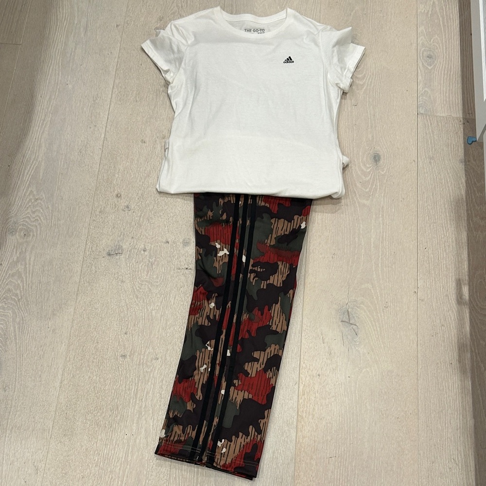 Adidas x Pharrell Williams sweatpants and shirt